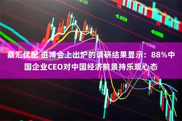 嘉汇优配 进博会上出炉的调研结果显示：88%中国企业CEO对中国经济前景持乐观心态