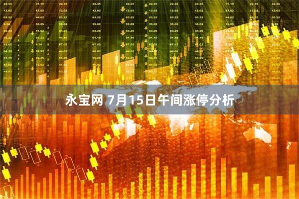 永宝网 7月15日午间涨停分析